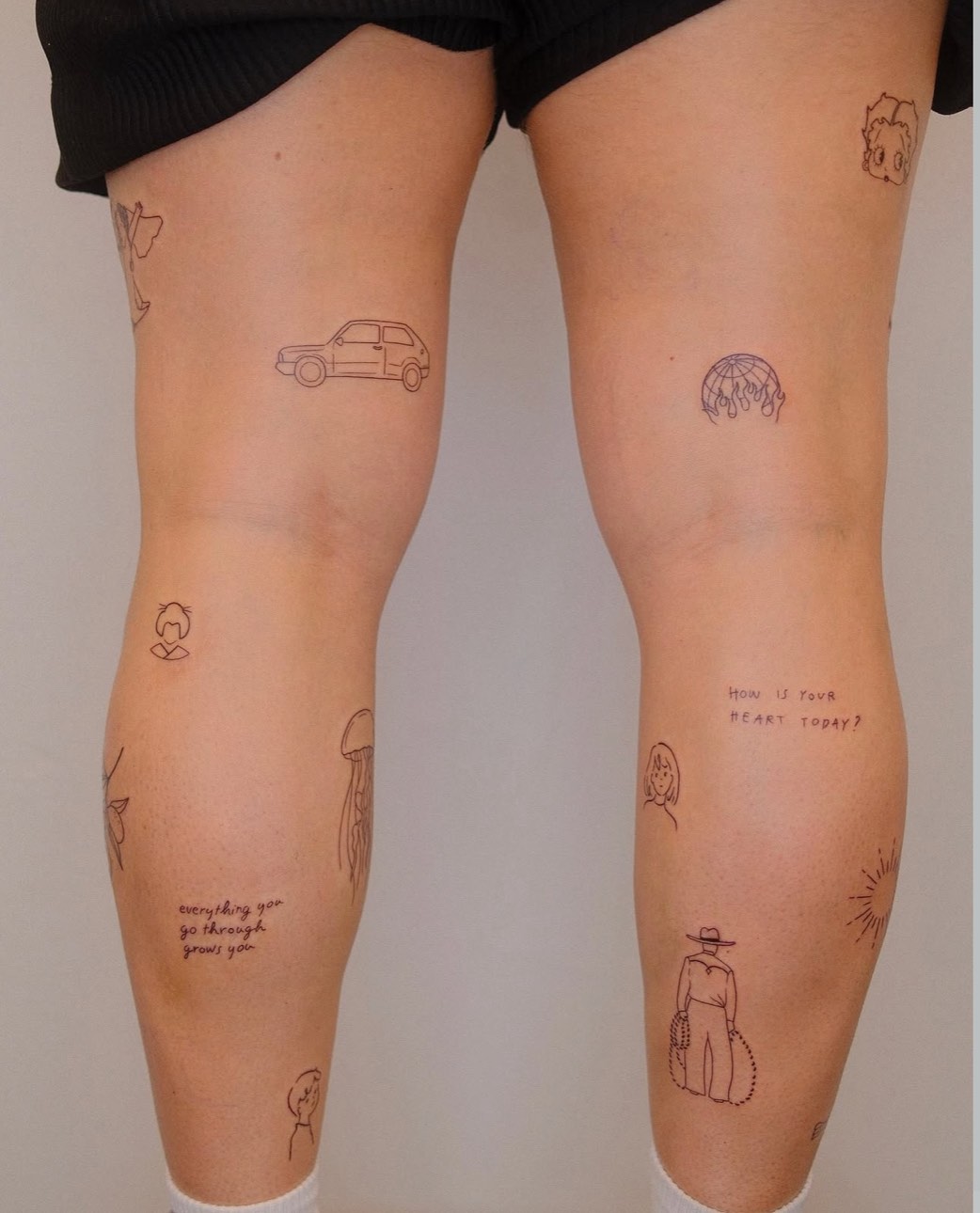 Detailed tattoo artwork from Le Krib's gallery